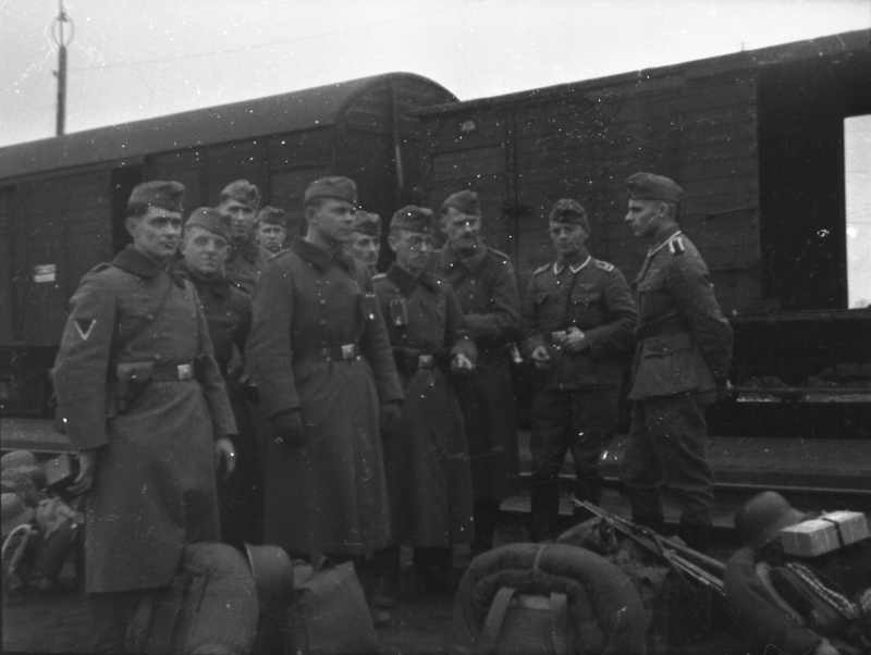 Bahntransport Wehrmachtssoldaten, 1940-44