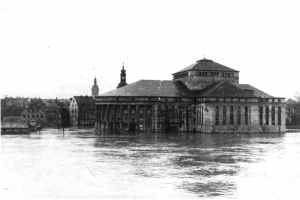 Hochwasser 1947 Staatstheater