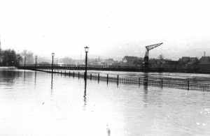 Hochwasser 1947 Alte Brücke