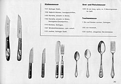 S. 37: Küchen-, Brot- und Fleischmesser
