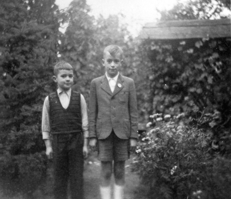 Zwei Freunde, Dudweiler um 1940