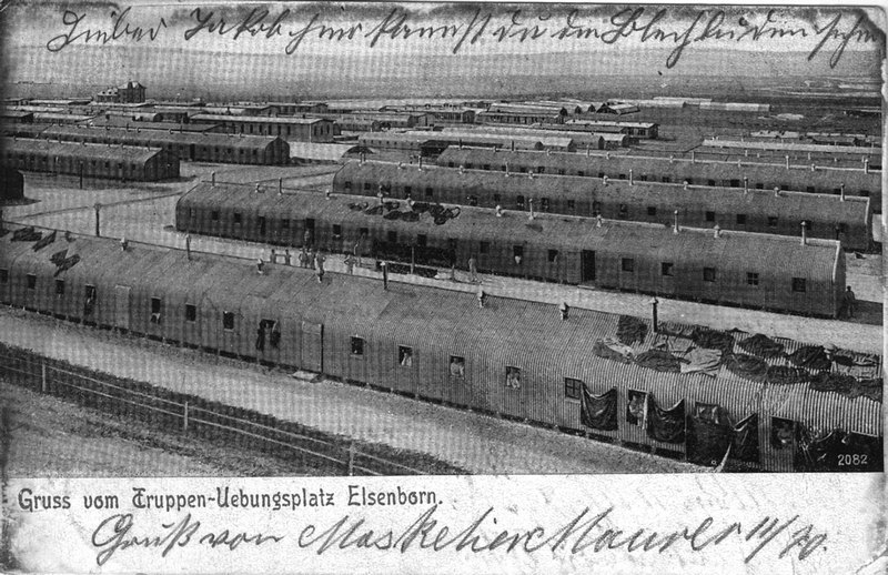 Truppenübungsplatz Elsenborn 1906