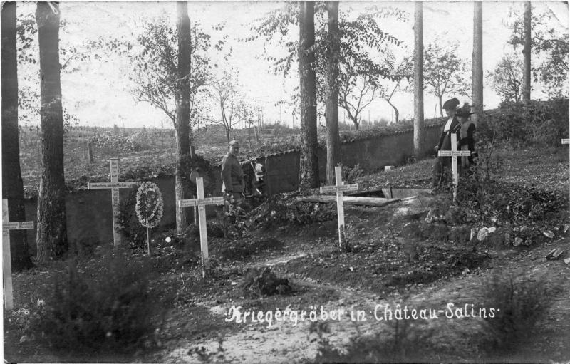 Kriegergräber Château-Salins, März 1915
