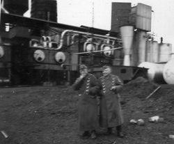 Fabrik Ruhrgebiet, wohl Dorsten 1942-44