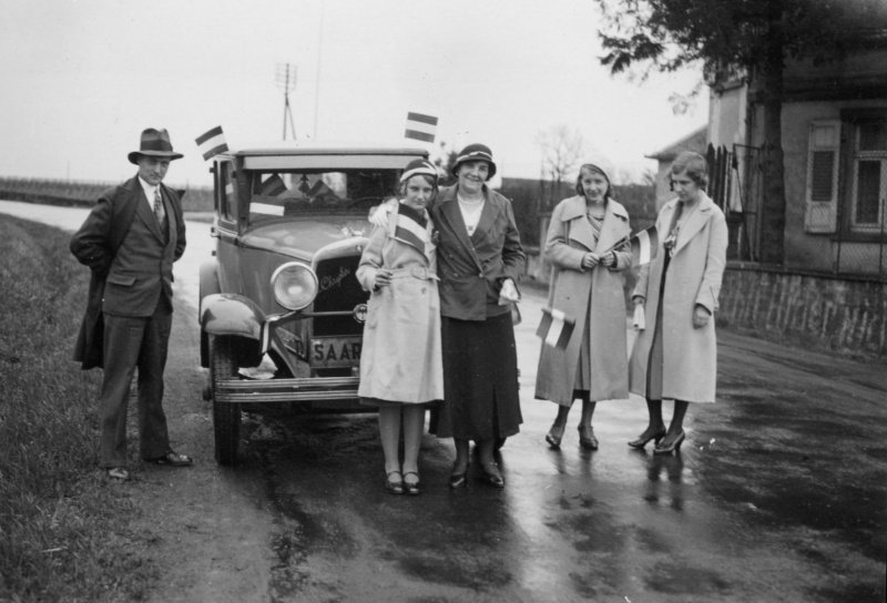 Chrysler 65 Sedan im Saargebiet, wohl 1934