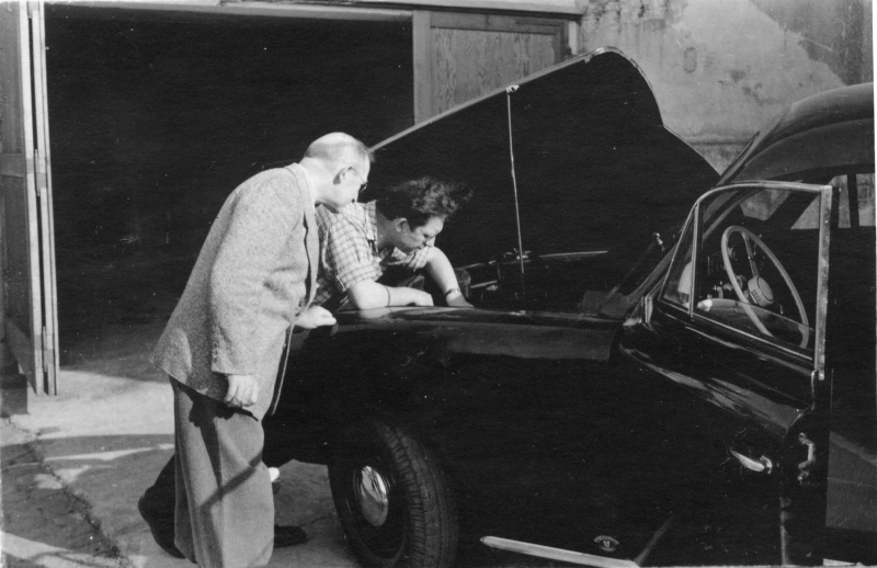 Motorpflege, wohl 1950er