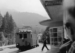 Zugspitzbahn Station Eibsee, Sommer 1953