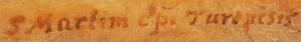 Detail Inschrift